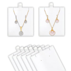Jewellery Display Card Velvet Jewellery Tags for Bracelet, Necklace, Earring, Earring Studs, Jewelry, 40 PCS, 7.5 x 6.5 CM